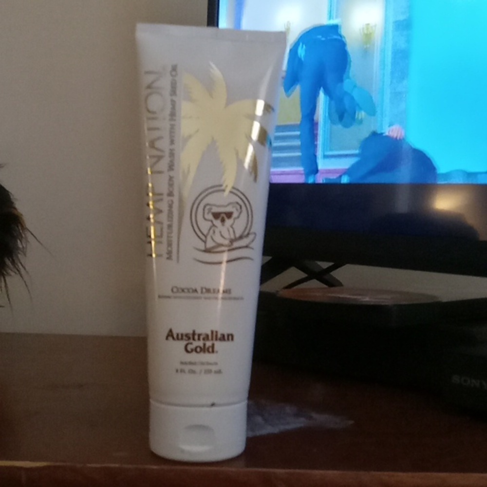 Australian Gold Hemp Nation cocoa dreams BODY WASH 8oz New